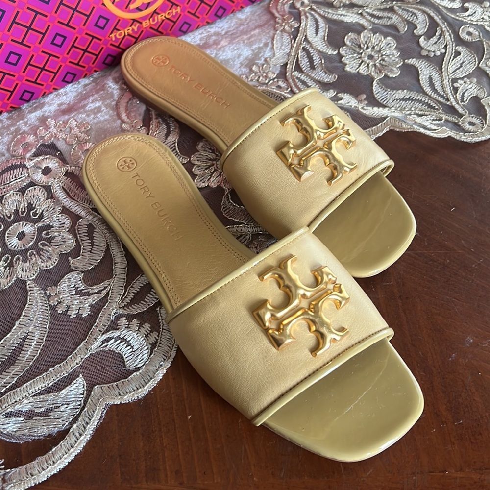 Tory Burch Eleanor leather slide - Picture 5 of 7